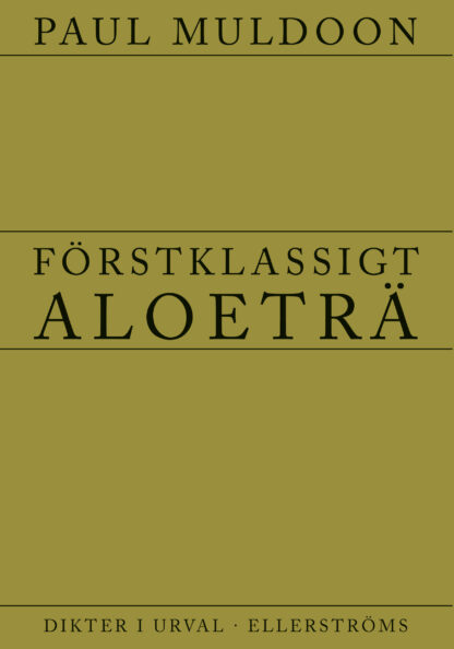 Omslag: Förstklassigt aloeträ