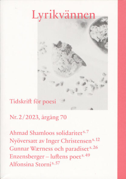 Omslag: Lyrikvännen 2/2023