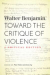 Omslag: Toward the Critique of Violence: A Critical Edition