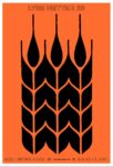 Omslag: LYSE NETTER 23: Silketrykket plakat (orange)