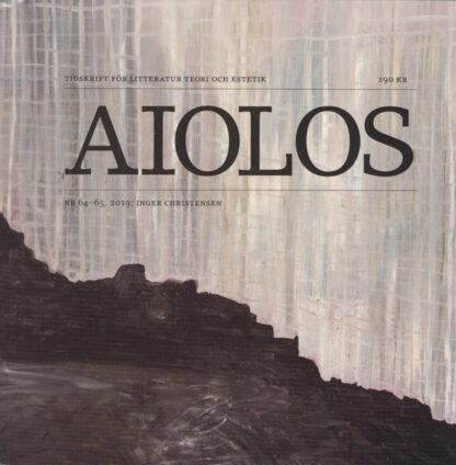 Omslag: Aiolos 64-65: Inger Christensen