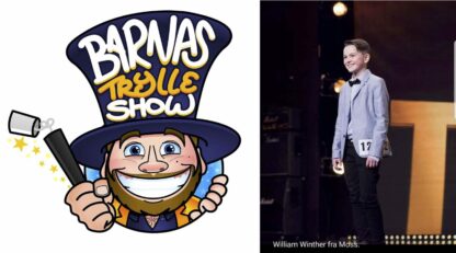 Omslag: Trylleshow med Johannes Lindrupsen og William Winther