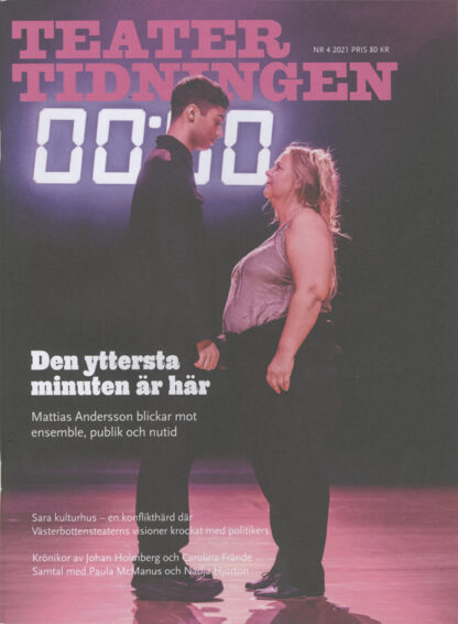 Omslag: Teatertidningen 4/2021