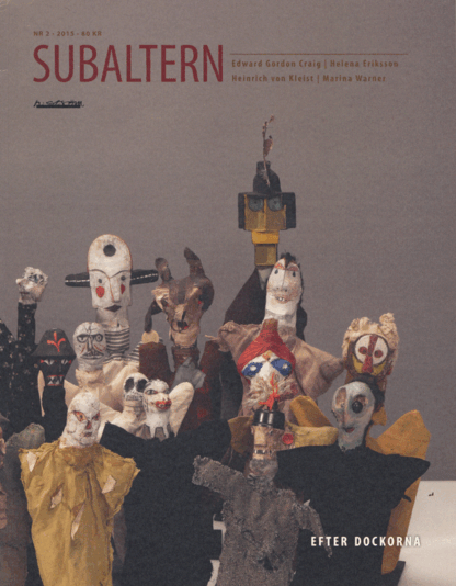 Omslag: Subaltern 2/2015: Efter dockorna