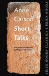 Omslag: Short Talks: Brick Book Classics 1