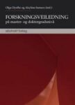 Omslag: Forskningsveiledning på master- og doktorgradsnivå