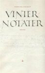 Omslag: Vinternotater