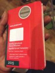 Omslag: Moleskine Weekly Notebook Diary/Planner Red