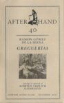 Omslag: Gregurías