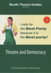 Omslag: Nordic Theatre Studies 25: Theater and Democracy