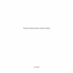 Omslag: should we blind ourselves and leave thebes (a short history of either or)