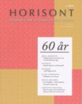 Omslag: Horisont 3/2014 60år