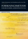 Omslag: Forskningsmetode for økonomisk-administrative fag