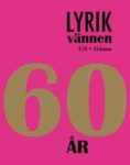 Omslag: Lyrikvännen 4/14 60år