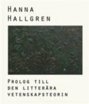 Omslag: Prolog till den litterära vetenskapsteorin