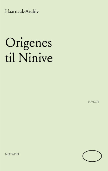 Origenes til Ninive: Ved lesing av Jean Genets «Rosemirakelet»